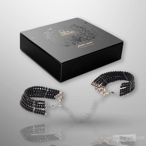 Bijoux Indiscrets - Plaisir Nacre Black Pearl Cuffs