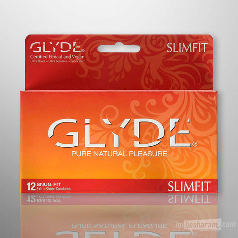 Glyde Slimfit Condoms 12pk