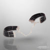 Bijoux Indiscrets - Plaisir Nacre Black Pearl Cuffs thumb image 2